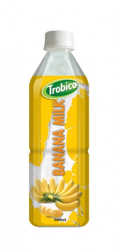 687 Trobico Banana milk pet bottle 500ml
